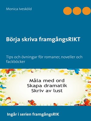 cover image of Börja skriva framgångsRIKT